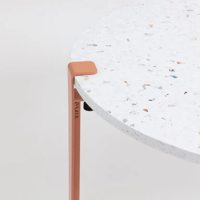 TIPTOE Venezia coffee table, ash pink