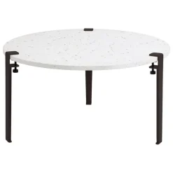 TIPTOE Venezia coffee table, dark steel