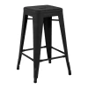 Tolix Bar stool H65, matte black