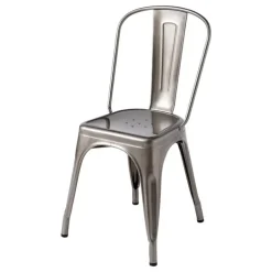 Tolix Chair A, glossy steel