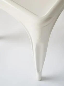 Tolix Chair A, glossy white