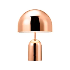 Tom Dixon Bell portable LED table lamp, copper