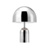 Tom Dixon Bell portable LED table lamp, silver