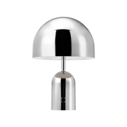 Tom Dixon Bell portable LED table lamp, silver