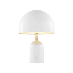 Tom Dixon Bell portable LED table lamp, white