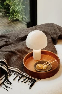 Tom Dixon Bell portable LED table lamp, white