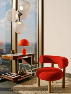 Tom Dixon Bell portable LED table lamp, fluoro