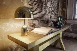 Tom Dixon Bell table lamp, LED, gold