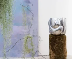 Tom Dixon Cloud vessel, short, silver