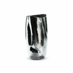 Tom Dixon Cloud vessel, tall, silver