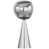 Tom Dixon Melt portable LED table lamp, silver