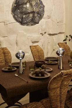 Tom Dixon Melt portable LED table lamp, silver