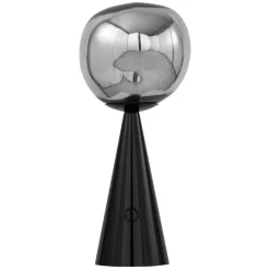 Tom Dixon Melt portable LED table lamp, black
