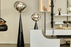 Tom Dixon Melt portable LED table lamp, black