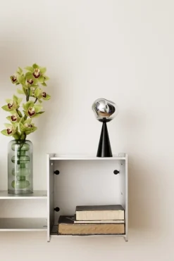 Tom Dixon Melt portable LED table lamp, black