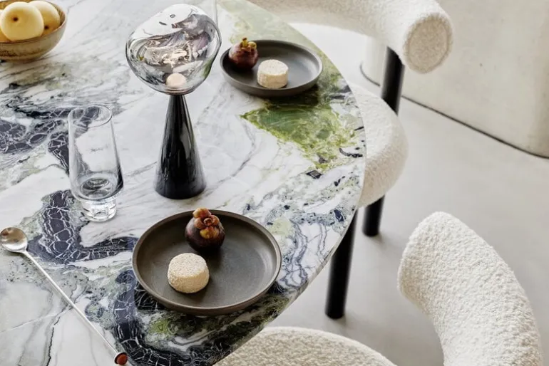 Tom Dixon Melt portable LED table lamp, black