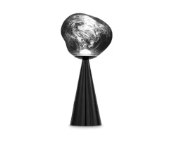 Tom Dixon Melt portable LED table lamp, black