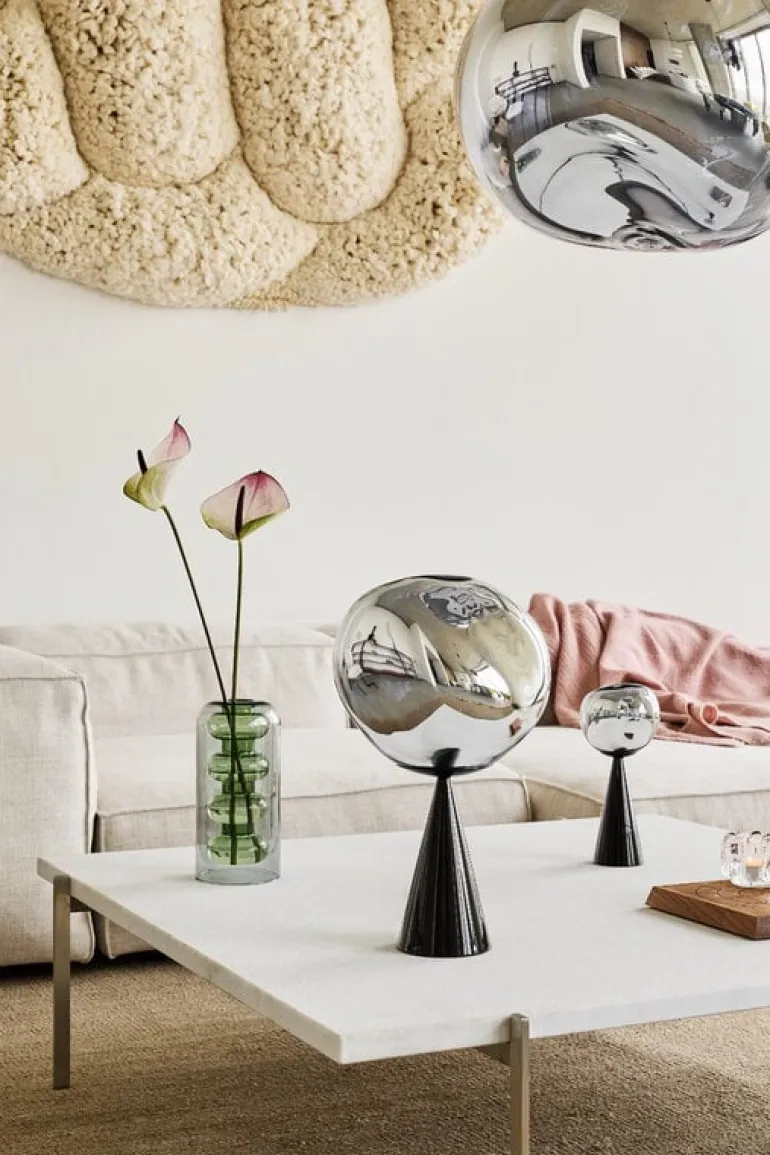 Tom Dixon Melt portable LED table lamp, black