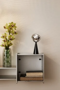 Tom Dixon Melt portable LED table lamp, black