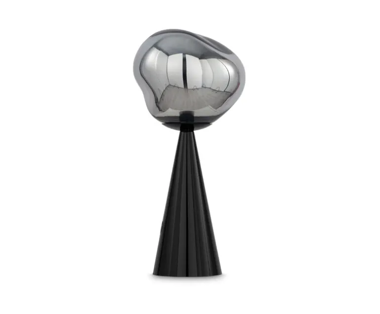 Tom Dixon Melt portable LED table lamp, black