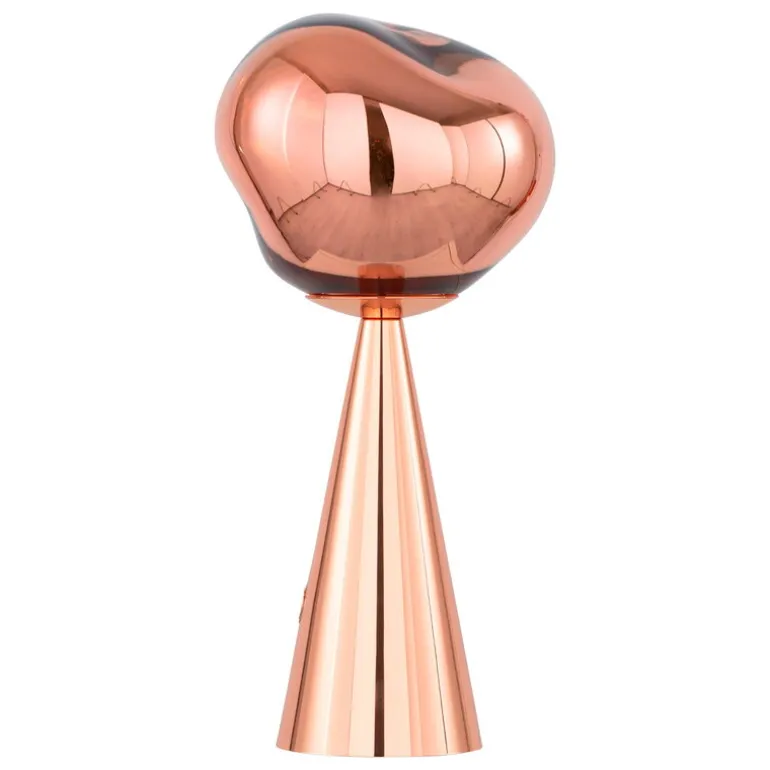 Tom Dixon Melt portable LED table lamp, copper