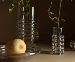 Tom Dixon Press Stem vase, clear