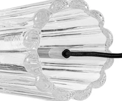 Tom Dixon Press Table LED lamp, clear