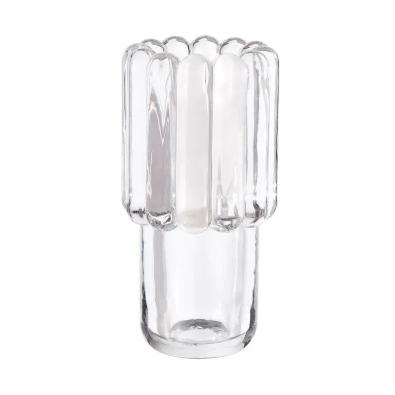 Tom Dixon Press vase, medium, clear