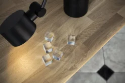 Tom Dixon Slab desk, 120 x 60 cm, lacquered oak