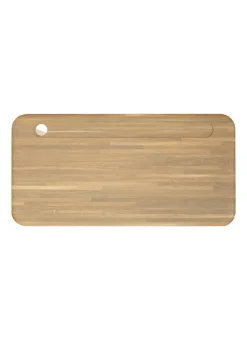 Tom Dixon Slab desk, 120 x 60 cm, lacquered oak