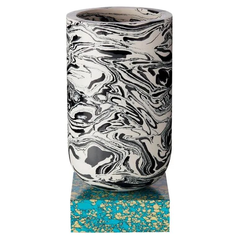 Tom Dixon Swirl vase, medium, multicolour