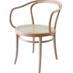 TON Armchair 30, cane - natural beech