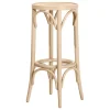 TON Ton 73 bar stool, natural beech
