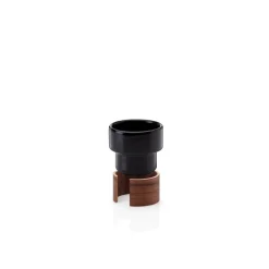 Tonfisk Design Warm espresso cup 0,8 dl, 2 pcs, black - walnut