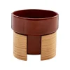Tonfisk Design Warm latte cup 4 dl, brown - oak