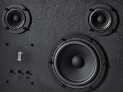 Transparent Acoustic Sculpture, black