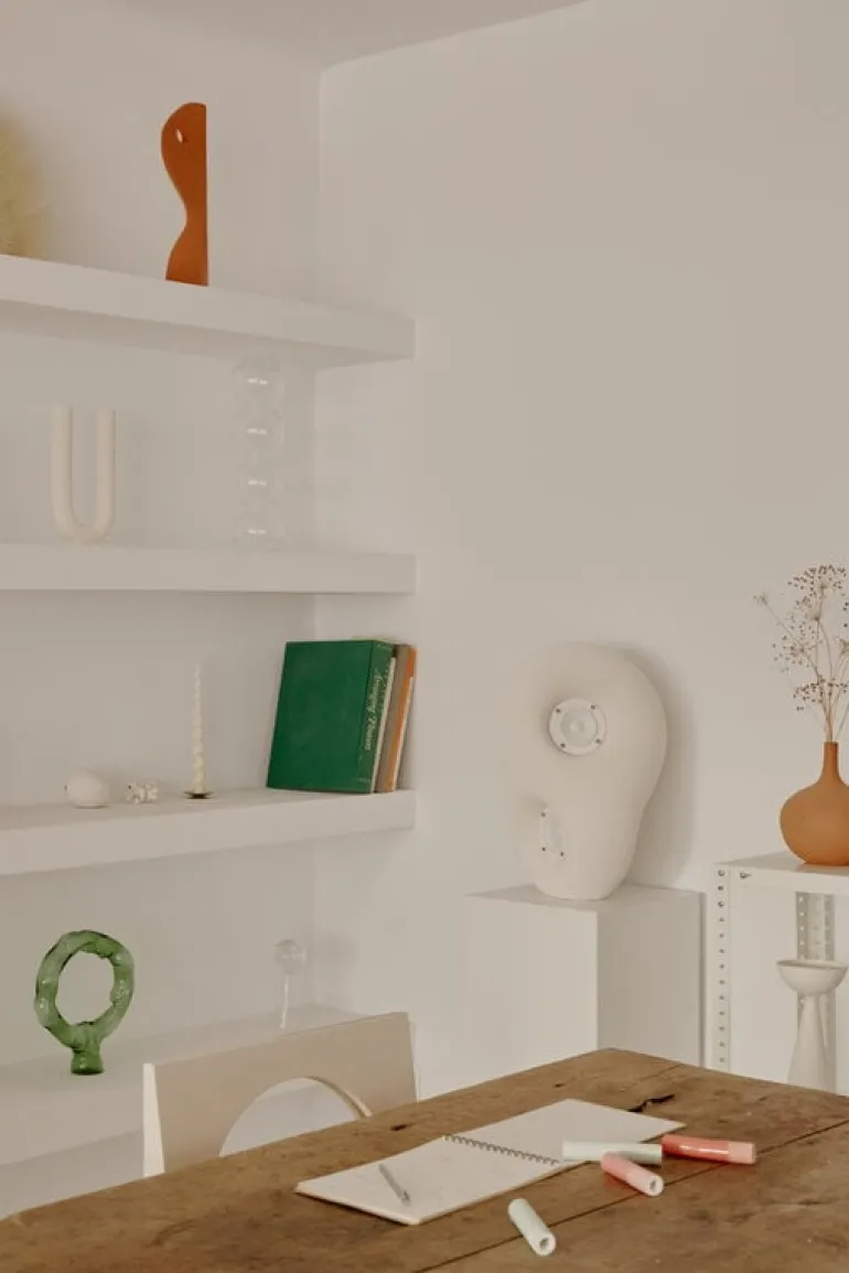 Transparent Acoustic Sculpture, white