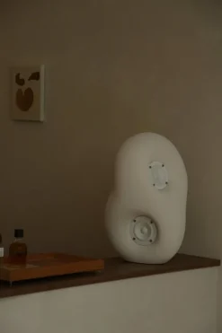 Transparent Acoustic Sculpture, white