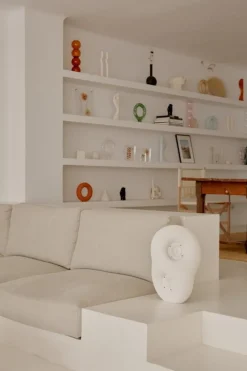 Transparent Acoustic Sculpture, white