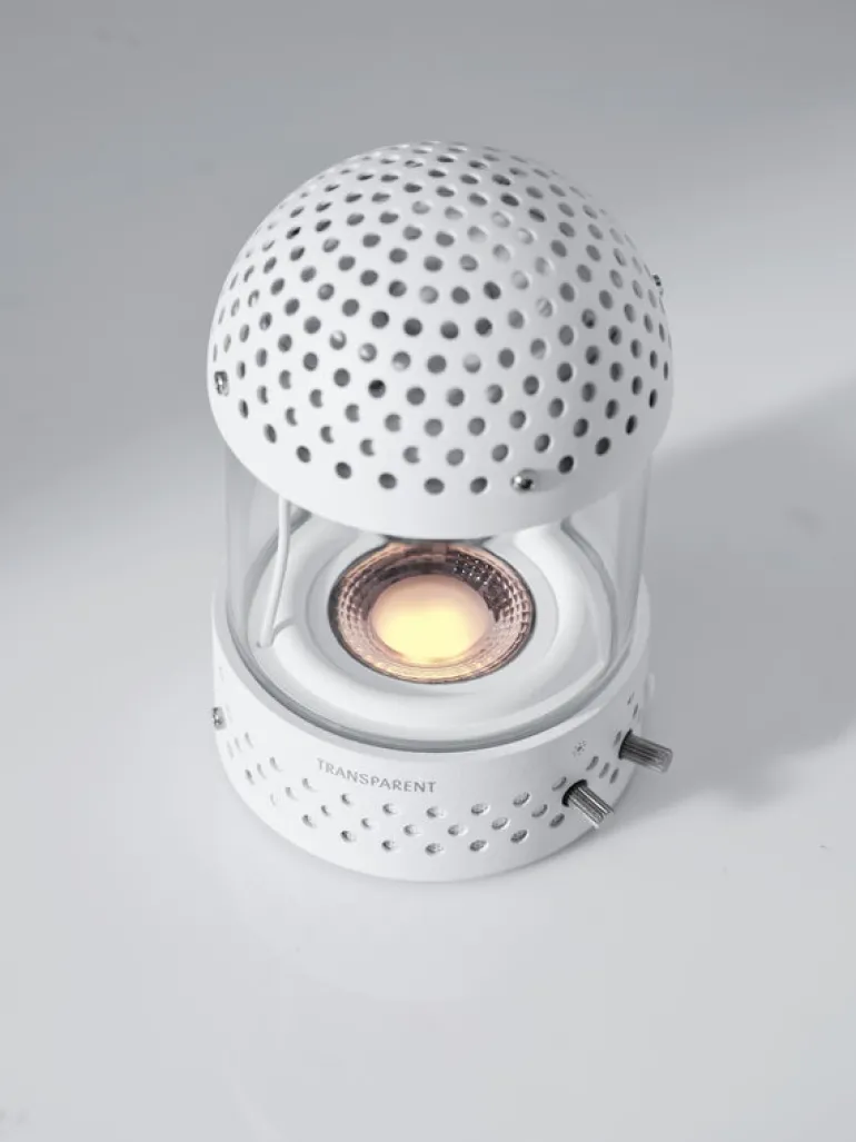 Transparent Light Speaker, white
