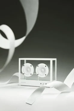 Transparent Small Transparent Speaker, white