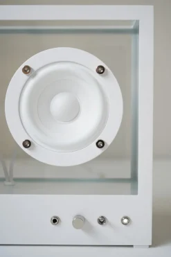 Transparent Small Transparent Speaker, white