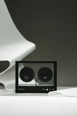 Transparent Small Transparent Speaker, black