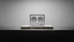 Transparent Small Transparent Speaker, metal