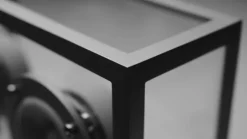 Transparent Small Transparent Speaker, metal