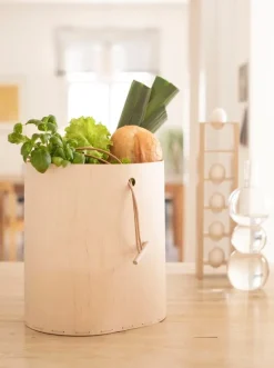 Tuulia Penttilä Round basket, L, long straps