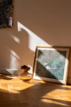 Utopia & Utility Bloom stacking vessel, 26 x 26 cm, smoke