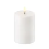 Uyuni Lighting LED pillar candle, 7,8 x 10 cm, nordic white