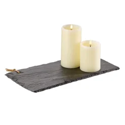 Uyuni Lighting LED pillar candle, 7,8 x 10 cm, nordic white