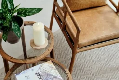 Uyuni Lighting LED pillar candle, 7,8 x 10 cm, nordic white